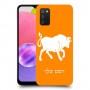 שור כיסוי מגן קשיח בעיצוב אישי עם השם שלך ל Samsung Galaxy A03s יחידה אחת סקרין מובייל