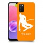 סקִי כיסוי מגן קשיח בעיצוב אישי עם השם שלך ל Samsung Galaxy A03s יחידה אחת סקרין מובייל