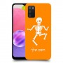 שלד כיסוי מגן קשיח בעיצוב אישי עם השם שלך ל Samsung Galaxy A03s יחידה אחת סקרין מובייל