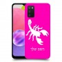 עקרב כיסוי מגן קשיח בעיצוב אישי עם השם שלך ל Samsung Galaxy A03s יחידה אחת סקרין מובייל