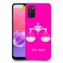 מאזניים כיסוי מגן קשיח בעיצוב אישי עם השם שלך ל Samsung Galaxy A03s יחידה אחת סקרין מובייל
