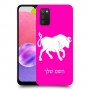 שור כיסוי מגן קשיח בעיצוב אישי עם השם שלך ל Samsung Galaxy A03s יחידה אחת סקרין מובייל