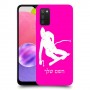 סקִי כיסוי מגן קשיח בעיצוב אישי עם השם שלך ל Samsung Galaxy A03s יחידה אחת סקרין מובייל