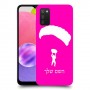 צניחה חופשית כיסוי מגן קשיח בעיצוב אישי עם השם שלך ל Samsung Galaxy A03s יחידה אחת סקרין מובייל