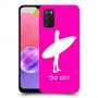 גלישה כיסוי מגן קשיח בעיצוב אישי עם השם שלך ל Samsung Galaxy A03s יחידה אחת סקרין מובייל