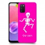 שלד כיסוי מגן קשיח בעיצוב אישי עם השם שלך ל Samsung Galaxy A03s יחידה אחת סקרין מובייל