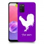 תרנגול כיסוי מגן קשיח בעיצוב אישי עם השם שלך ל Samsung Galaxy A03s יחידה אחת סקרין מובייל