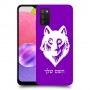 זאב כיסוי מגן קשיח בעיצוב אישי עם השם שלך ל Samsung Galaxy A03s יחידה אחת סקרין מובייל