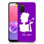 אישה אהבה כיסוי מגן קשיח בעיצוב אישי עם השם שלך ל Samsung Galaxy A03s יחידה אחת סקרין מובייל