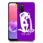 דלי כיסוי מגן קשיח בעיצוב אישי עם השם שלך ל Samsung Galaxy A03s יחידה אחת סקרין מובייל