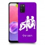 תאומים כיסוי מגן קשיח בעיצוב אישי עם השם שלך ל Samsung Galaxy A03s יחידה אחת סקרין מובייל