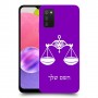 מאזניים כיסוי מגן קשיח בעיצוב אישי עם השם שלך ל Samsung Galaxy A03s יחידה אחת סקרין מובייל