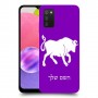שור כיסוי מגן קשיח בעיצוב אישי עם השם שלך ל Samsung Galaxy A03s יחידה אחת סקרין מובייל