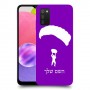 צניחה חופשית כיסוי מגן קשיח בעיצוב אישי עם השם שלך ל Samsung Galaxy A03s יחידה אחת סקרין מובייל