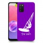 גלישת מפרש כיסוי מגן קשיח בעיצוב אישי עם השם שלך ל Samsung Galaxy A03s יחידה אחת סקרין מובייל