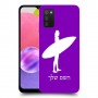 גלישה כיסוי מגן קשיח בעיצוב אישי עם השם שלך ל Samsung Galaxy A03s יחידה אחת סקרין מובייל