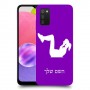 אימון ספורט - אישה כיסוי מגן קשיח בעיצוב אישי עם השם שלך ל Samsung Galaxy A03s יחידה אחת סקרין מובייל
