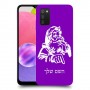 סנטה קלאוס כיסוי מגן קשיח בעיצוב אישי עם השם שלך ל Samsung Galaxy A03s יחידה אחת סקרין מובייל