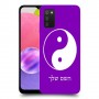 סמל יינג יאנג - סין כיסוי מגן קשיח בעיצוב אישי עם השם שלך ל Samsung Galaxy A03s יחידה אחת סקרין מובייל