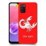 עקרב כיסוי מגן קשיח בעיצוב אישי עם השם שלך ל Samsung Galaxy A03s יחידה אחת סקרין מובייל