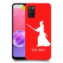 סמוראי כיסוי מגן קשיח בעיצוב אישי עם השם שלך ל Samsung Galaxy A03s יחידה אחת סקרין מובייל