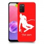 סקִי כיסוי מגן קשיח בעיצוב אישי עם השם שלך ל Samsung Galaxy A03s יחידה אחת סקרין מובייל