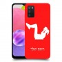 אימון ספורט - אישה כיסוי מגן קשיח בעיצוב אישי עם השם שלך ל Samsung Galaxy A03s יחידה אחת סקרין מובייל