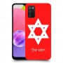 מגן דוד - ישראל כיסוי מגן קשיח בעיצוב אישי עם השם שלך ל Samsung Galaxy A03s יחידה אחת סקרין מובייל