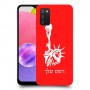 פסל החירות כיסוי מגן קשיח בעיצוב אישי עם השם שלך ל Samsung Galaxy A03s יחידה אחת סקרין מובייל