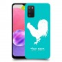 תרנגול כיסוי מגן קשיח בעיצוב אישי עם השם שלך ל Samsung Galaxy A03s יחידה אחת סקרין מובייל