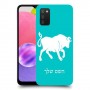 שור כיסוי מגן קשיח בעיצוב אישי עם השם שלך ל Samsung Galaxy A03s יחידה אחת סקרין מובייל