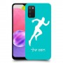 רץ כיסוי מגן קשיח בעיצוב אישי עם השם שלך ל Samsung Galaxy A03s יחידה אחת סקרין מובייל