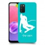 סקִי כיסוי מגן קשיח בעיצוב אישי עם השם שלך ל Samsung Galaxy A03s יחידה אחת סקרין מובייל