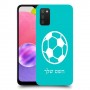 כדורגל - כדור כיסוי מגן קשיח בעיצוב אישי עם השם שלך ל Samsung Galaxy A03s יחידה אחת סקרין מובייל