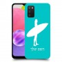 גלישה כיסוי מגן קשיח בעיצוב אישי עם השם שלך ל Samsung Galaxy A03s יחידה אחת סקרין מובייל