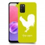 תרנגול כיסוי מגן קשיח בעיצוב אישי עם השם שלך ל Samsung Galaxy A03s יחידה אחת סקרין מובייל