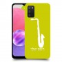 סקספון כיסוי מגן קשיח בעיצוב אישי עם השם שלך ל Samsung Galaxy A03s יחידה אחת סקרין מובייל