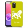 אריה כיסוי מגן קשיח בעיצוב אישי עם השם שלך ל Samsung Galaxy A03s יחידה אחת סקרין מובייל