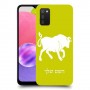 שור כיסוי מגן קשיח בעיצוב אישי עם השם שלך ל Samsung Galaxy A03s יחידה אחת סקרין מובייל
