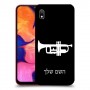 חצוצרה כיסוי מגן קשיח בעיצוב אישי עם השם שלך ל Samsung Galaxy A10 יחידה אחת סקרין מובייל