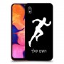 רץ כיסוי מגן קשיח בעיצוב אישי עם השם שלך ל Samsung Galaxy A10 יחידה אחת סקרין מובייל