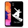סנובורד כיסוי מגן קשיח בעיצוב אישי עם השם שלך ל Samsung Galaxy A10 יחידה אחת סקרין מובייל