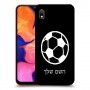 כדורגל - כדור כיסוי מגן קשיח בעיצוב אישי עם השם שלך ל Samsung Galaxy A10 יחידה אחת סקרין מובייל