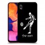 שחקן כדורגל כיסוי מגן קשיח בעיצוב אישי עם השם שלך ל Samsung Galaxy A10 יחידה אחת סקרין מובייל