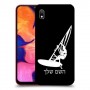 גלישת מפרש כיסוי מגן קשיח בעיצוב אישי עם השם שלך ל Samsung Galaxy A10 יחידה אחת סקרין מובייל