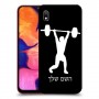 הרמת משקולות כיסוי מגן קשיח בעיצוב אישי עם השם שלך ל Samsung Galaxy A10 יחידה אחת סקרין מובייל