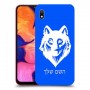 זאב כיסוי מגן קשיח בעיצוב אישי עם השם שלך ל Samsung Galaxy A10 יחידה אחת סקרין מובייל
