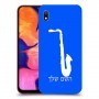 סקספון כיסוי מגן קשיח בעיצוב אישי עם השם שלך ל Samsung Galaxy A10 יחידה אחת סקרין מובייל