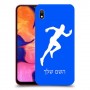 רץ כיסוי מגן קשיח בעיצוב אישי עם השם שלך ל Samsung Galaxy A10 יחידה אחת סקרין מובייל