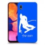 סקִי כיסוי מגן קשיח בעיצוב אישי עם השם שלך ל Samsung Galaxy A10 יחידה אחת סקרין מובייל